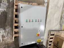 125 HP Starter Panel, Schneider LC1F185 Contactor, Start/Stop/E-Stop, 480V/125 HP, 575V/150 HP