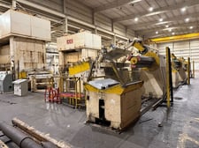 30,000 lb. Coe Press Equipment #CPR-PO-300-72 / CPPS-PO-500-72 / CPRF-872, servo coil feed line, 72" width (2