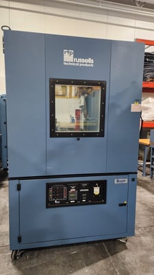 48" width x 48" D x 48" H Russells #GD-64-5-5-WC, environmental chamber, 64 cu.ft., -70&deg; to 180&deg;, water