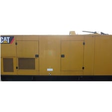 500 KW Caterpillar #C15, diesel generator set, 277/480 Volts, EMCP 3.2, weather enclosure, 230 gal tank, 2006