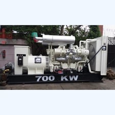 700 KW IGSA, diesel generator set, 963 kVA, 440 Volts, 1800 RPM, 3 phase, GM motor, Stamford generator end