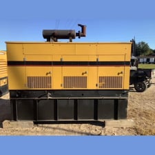 100 KW Caterpillar #96A01251-S, diesel generator set, standby, portable/skid, weatherproof enclosure, 250