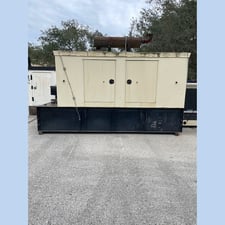 80 KW Kohler #80REOZJD, diesel generator set, standby, John Deere 4045HF285H Tier 2, 840 hours, 2007