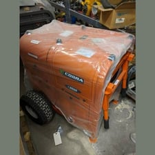 Cobra, 9,500 watt portable generator, single phase, 60 Hz, 3600 RPM, 12.3 gal fuel tank, 360 lbs