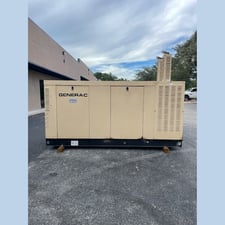 130 KW Generac #QT13068GNSN, natural gas/LP generator set, sound attenuated, auto start, 150A breaker, 330