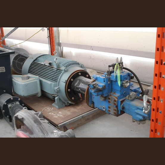 119 GPM, 6090 PSI, 350 HP Vickers Hydrokraft #TVW-250-R-SP-0000-000-14, Axial Piston Pump