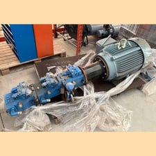 312 LPM, 500 Bar, 100 HP Eaton-Linde #HPV105, Piston Pump Package with HPR135 Pump