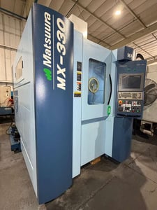 Matsuura #MX-330, 5-Axis CNC vertical machining center, Matsuura G-Tech 31i Fanuc Control, 17.1" X, 18.3" Y