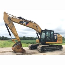 Caterpillar 320FL, Crawler Excavator w/Cab, Hydraulic Thumb, 60" bucket, 27.5" pads