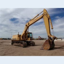Caterpillar 245, Crawler Excavator, 9926 hours, cleanup bucket, 1985