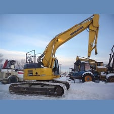 Komatsu PC228USLC-3E0, Crawler Excavator, 16,411 hours, 11' stick, auxiliary hydraulics, 2007