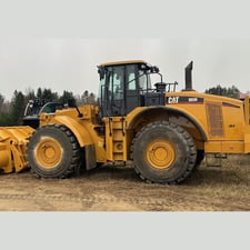 Caterpillar 980H, Wheel Loader, 7-yard bucket, quick coupler, ROPS cab, 9,800 hours, 2011