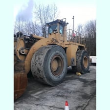 Caterpillar 992D, Wheel Loader, 14-yard bucket, 735 HP CAT 3412 diesel engine, 2200 RPM, 21,329 engine hours