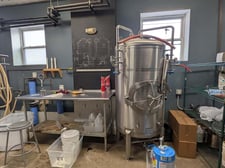 Brewing Technologies #3.5BBL, 3.5 BBL Turnkey Microbrewery System, 3 Vessel Brewhouse, Fermenters, Brite
