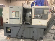 Okuma #Genos-L400, CNC 2-Axis turning lathe, OSP-P200LA-R Control, 20.4" swing, 19.6" centers, 10" chucki