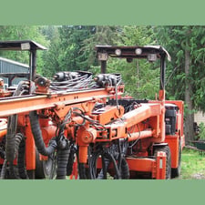 Tamrock Minimatic #H-205D, 2-Boom Jumbo Drill, 1994