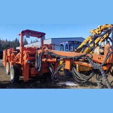 Tamrock Solomatic, Longhole Drill/Cable Bolter, 6,979 hours, AS IS