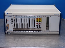 National Instruments #NI-PXI-1044, 14-slot PXI chassis, w/NI PXI-8106 controller & I/O modules
