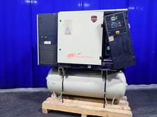 125 psig, Ingersoll-Rand #UP6-25-125HA, rotary screw air compressor, 200 V.