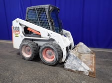 Bobcat #S130, Skid Steer Loader, 712.1 hours, 60" Bucket