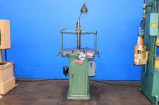 1-1/4" x 9" Morrison #K, mechanical keyseater, 24" x27" table, centering vee, cutter bars, 2 HP, centering