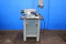 9" Hardinge #HSL, speed lathe, 5C collet closer, 750-1800-3000 RPM, 0.5 HP, floor stand, 1970