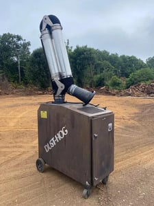 United Air Specialists #FPH2-3, Dust Hog Dust Collector, 3 HP Baldor motor, 460 Volts, 3PH