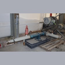 Moyno #2L8-CDY-3AAA, Progressive Cavity Pump, 15 HP, 100 GPM, 175 psi, 4" inlet x 3" outlet