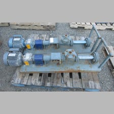 Moyno #A2C-CQD-3-AAA, Progressive Cavity Pump, 1.5 HP, 2" inlet x 2" outlet, 230/460 Volt, (2 available)