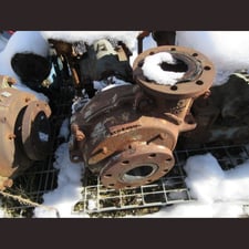 ASH Pump Envirotech, Rubber-Line Slurry Pump, 4" suction x 3" discharge, (2 available)