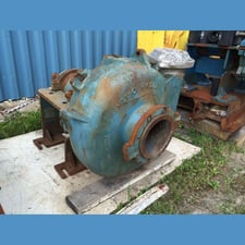 3800 GPM @ 240' TDH, Metso #HM200, Slurry Pump, metal lined, 8" suction x 6" discharge