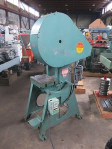 15 Ton Benchmaster #251, Punch press, 2" stroke, 6-3/4" Shut Height, 11" x15" bolster