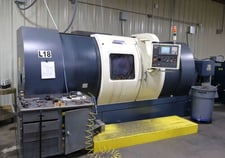 Johnford #SL-650-CS, CNC lathe, 22.8" swing, 17.7" swing over cross slide, 10" chuck, 3" bar capacity, 25 HP