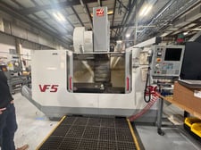 Haas #VF-5, vertical machining center, 3-Axis, 50" X, 26" Y, 25" Z, 20 HP, 7500 RPM, 23" x 52" table, CAT40