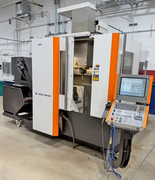 Mikron Mill #HPM-450U, vertical machining center, 10689 spindle hours, 2013