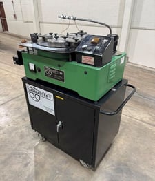 20" Lapmaster #20, serrated cast iron plate, slurry distribution system, rings & weights, 1 HP