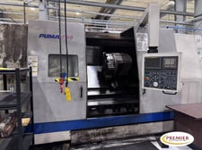 Daewoo Doosan #Puma-700, CNC lathe, Fanuc 21iTB, 40.5" swing, 3" jaw hydraulic chuck, 2005
