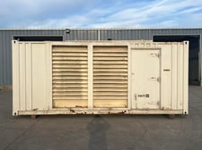 600 KW Caterpillar #XQ600, Diesel Generator Set, 277/480 Volts, 890 HP @ 1800 RPM CAT 3412 engine, circuit