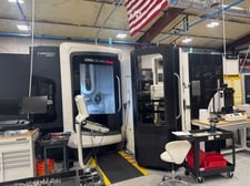 DMG, Mori #DMU-60eVo, FD 24 pallet 5-Axis CNC vertical machining center, Celos Siemens 840D SL, 20000 RPM