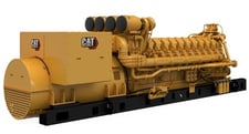 3620 KW Caterpiller #C175-20, Diesel Generator Set, 480 Volts, 60 Hz, NO/FAN