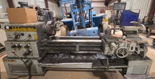 20" H.E.S. Industrial Engine Lathe, 15 HP, working condition