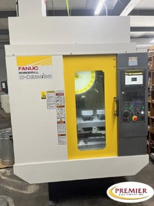 Fanuc #Robodrill-a-D21MiB5, CNC drill tap with rotary table, Fanuc 31iB5 Control, 19.69" X, 15.74" Y, 12.99"