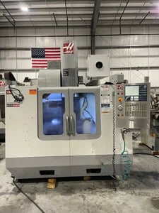 Haas #VM-2, CNC vertical machining center with rotary table, 3-Axis, 30" X, 20" Y, 20" Z, 12000 RPM, 24
