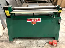 16 gauge National #NR4816, sheet roller, 48" long max