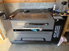 Siemens-Allis Laser #Razor-2, CO2 Laser Engraver/Cutter, 100 watt, 24" x 40" Cutting Area, 110 V., 2023