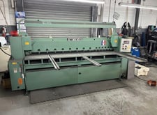 10" gauge x 8' Betenbender #8-10GA, Hydraulic Power Squaring Shear, Powered Backgauge, 10 HP, 460 V., 2004