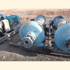 Toyo #DBH-100/75-MDHM, Horizontal High Chrome Slurry Pump, 100-150 HP, 575 Volt, 1780 RPM, bases, guards &
