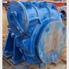 Warman #300-FLF, Horizontal Centrifugal Slurry Pump, 14" suction inlet x 12" discharge outlet, heavy-duty