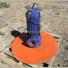 352 GPM @ 65 ' TDH, Shanghai Yuli #100WQ80-20-7.5, Electric Submersible Pump, 4" discharge, 10 HP, 2900 RPM