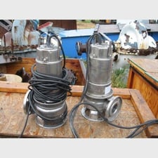 Flowserve #MFXV0150, Submersible Pump, Stainless Steel, 1.5 HP, 208 V.